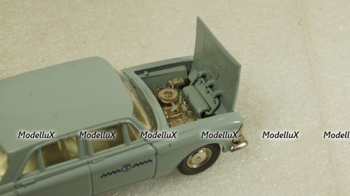 Москвич-412 Такси, февраль 89г., Тантал/Радон  1:43