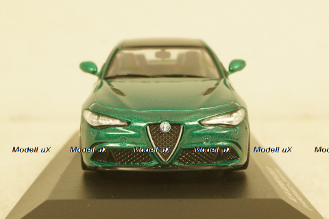 Alfa Romeo Giulia Quadrifoglio 2016 green, 4313101, Solido 1:43