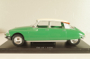Citroen DS 19 1956, green/white roof, Hachette, 1:24 Уценка!