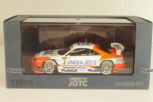 Nissan Skyline (R33) No.3, JGTC 1998 Hasemi/Tanaka, 44194, Ebbro 1:43
