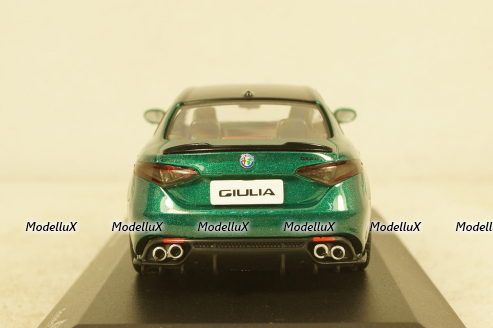Alfa Romeo Giulia Quadrifoglio 2016 green, 4313101, Solido 1:43