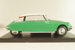 Citroen DS 19 1956, green/white roof, Hachette, 1:24 Уценка!