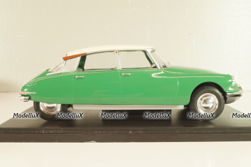 Citroen DS 19 1956, green/white roof, Hachette, 1:24 Уценка!