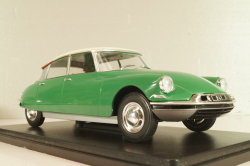 Citroen DS 19 1956, green/white roof, Hachette, 1:24 Уценка!