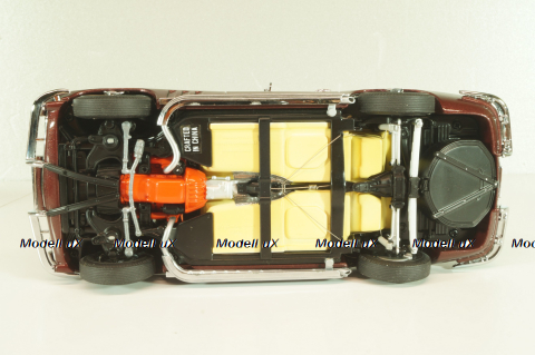 Chevrolet Corvette (C2) Convertible 1965, maroon, Danbury Mint 1:24