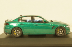 Alfa Romeo Giulia Quadrifoglio 2016 green, 4313101, Solido 1:43