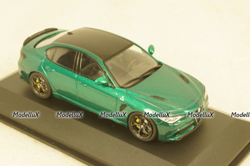 Alfa Romeo Giulia Quadrifoglio 2016 green, 4313101, Solido 1:43