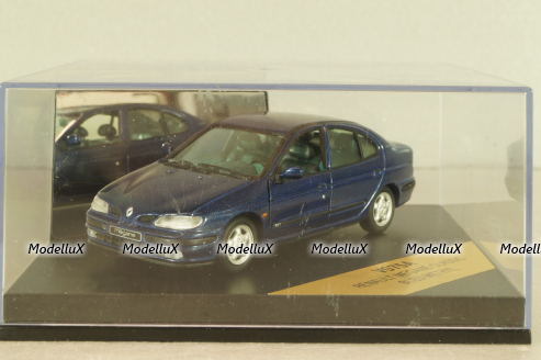 Renault Megane Classic (Phase 1) 1997, blue, V075A, Vitesse 1:43
