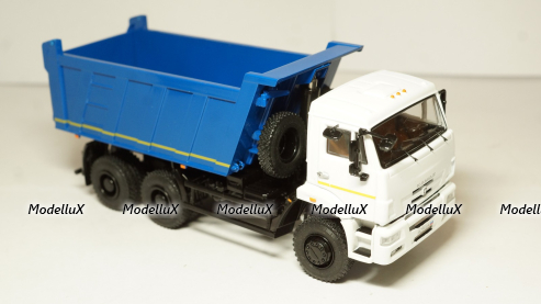 Камаз 6522 6x6 самосвал (рестайлинг), SSM1252 1:43