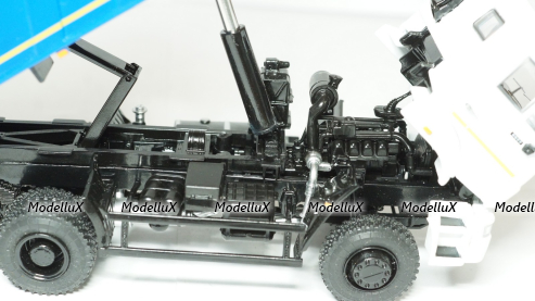 Камаз 6522 6x6 самосвал (рестайлинг), SSM1252 1:43
