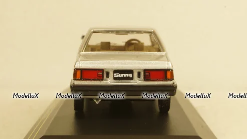 Nissan Sunny 1980 Silver, F43-117, First 43 1:43