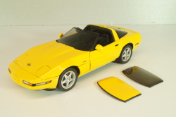 Chevrolet Corvette (C4) ZR-1 1995, yellow, Danbury Mint 1:24