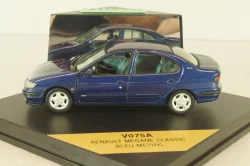 Renault Megane Classic (Phase 1) 1997, blue, V075A, Vitesse 1:43