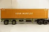 Москвич 433 А5 3 зажима, жёлтый, Тантал/Радон 1:43 