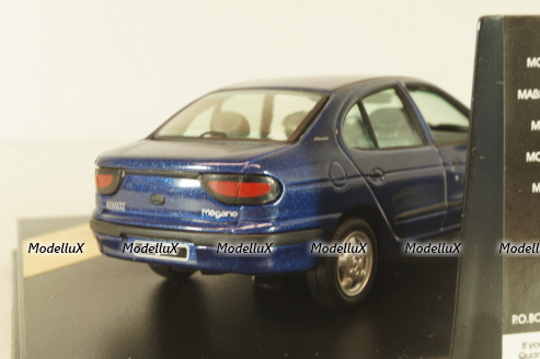 Renault Megane Classic (Phase 1) 1997, blue, V075A, Vitesse 1:43