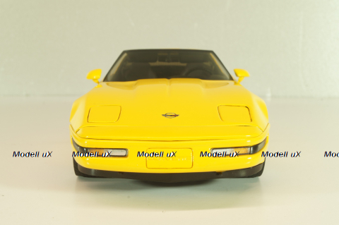 Chevrolet Corvette (C4) ZR-1 1995, yellow, Danbury Mint 1:24