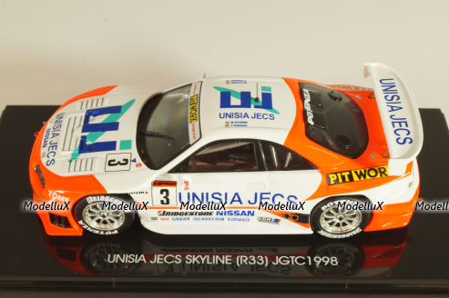 Nissan Skyline (R33) No.3, JGTC 1998 Hasemi/Tanaka, 44194, Ebbro 1:43