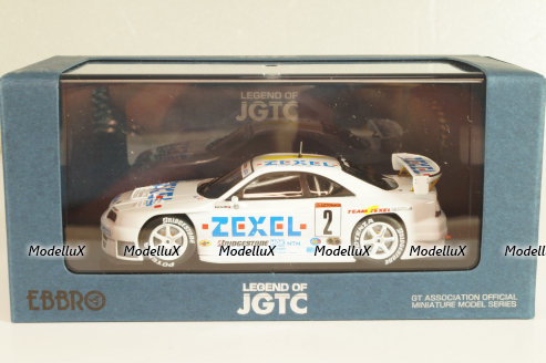 Nissan Skyline R33 LDF No.2, JGTC Suzuki/Kageyama 1998, 44253, Ebbro 1:43