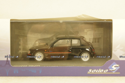 Peugeot 205 GTi Dimma Body KIT 1988 black, 4310802, Solido 1:43