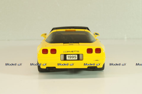 Chevrolet Corvette (C4) ZR-1 1995, yellow, Danbury Mint 1:24