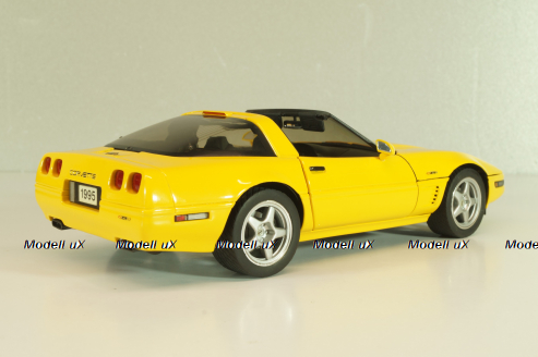 Chevrolet Corvette (C4) ZR-1 1995, yellow, Danbury Mint 1:24