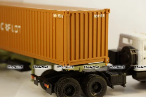 Москвич 433 А5 3 зажима, жёлтый, Тантал/Радон 1:43 