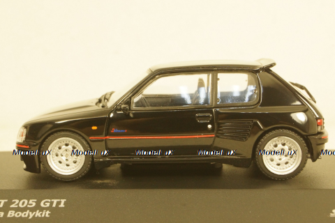 Peugeot 205 GTi Dimma Body KIT 1988 black, 4310802, Solido 1:43