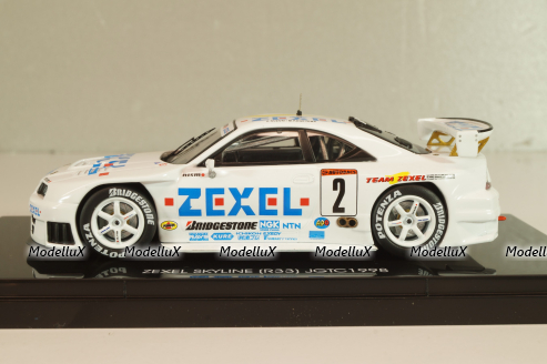 Nissan Skyline R33 LDF No.2, JGTC Suzuki/Kageyama 1998, 44253, Ebbro 1:43
