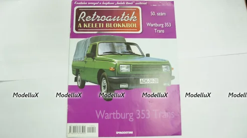 Москвич 433 А5 3 зажима, жёлтый, Тантал/Радон 1:43 