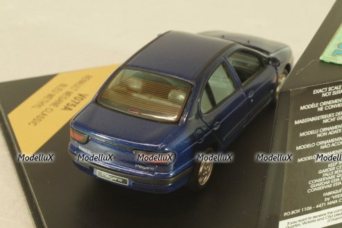 Renault Megane Classic (Phase 1) 1997, blue, V075A, Vitesse 1:43