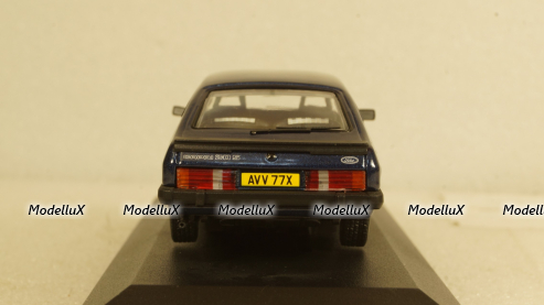 Ford Capri MkIII 2.0 S met.blue/silver, Vanguards 1:43
