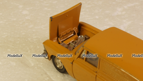 Москвич 433 А5 3 зажима, жёлтый, Тантал/Радон 1:43 