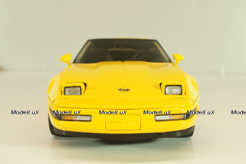 Chevrolet Corvette (C4) ZR-1 1995, yellow, Danbury Mint 1:24