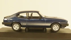 Ford Capri MkIII 2.0 S met.blue/silver, Vanguards 1:43