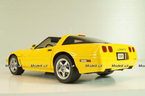 Chevrolet Corvette (C4) ZR-1 1995, yellow, Danbury Mint 1:24