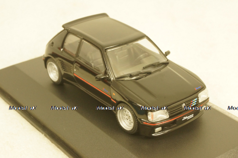 Peugeot 205 GTi Dimma Body KIT 1988 black, 4310802, Solido 1:43