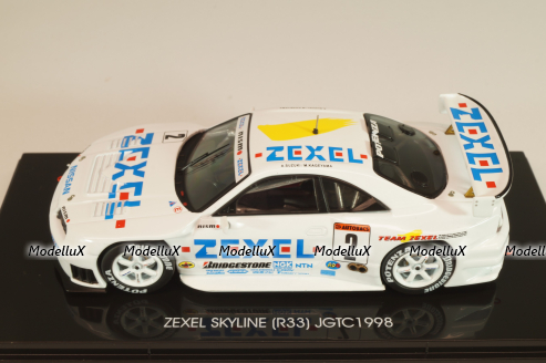 Nissan Skyline R33 LDF No.2, JGTC Suzuki/Kageyama 1998, 44253, Ebbro 1:43