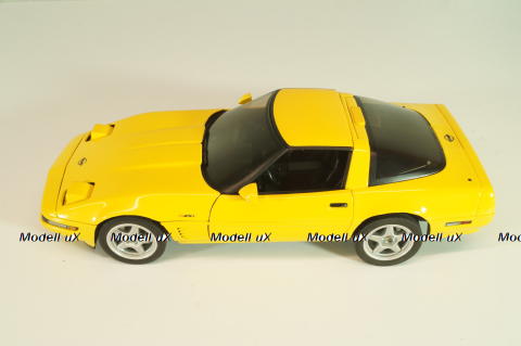 Chevrolet Corvette (C4) ZR-1 1995, yellow, Danbury Mint 1:24