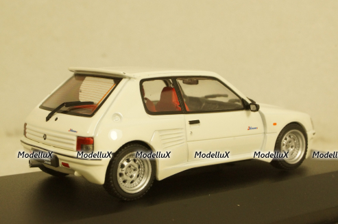 Peugeot 205 GTi Dimma Body KIT 1988 white, 4310801, Solido 1:43
