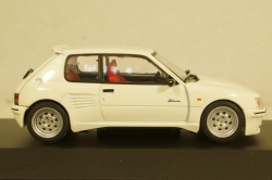 Peugeot 205 GTi Dimma Body KIT 1988 white, 4310801, Solido 1:43
