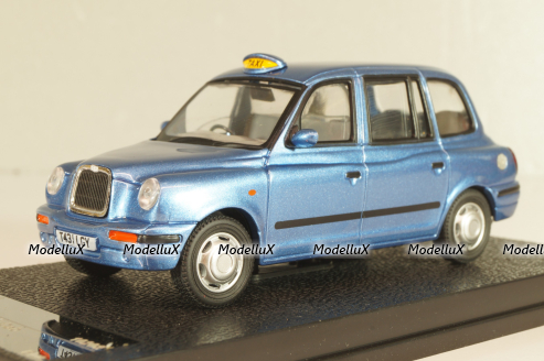 Austin TX1 London Taxi Cab 1998 lightblue-metallic, 10208, Vitesse 1:43