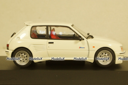 Peugeot 205 GTi Dimma Body KIT 1988 white, 4310801, Solido 1:43