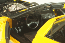 Chevrolet Corvette (C4) ZR-1 1995, yellow, Danbury Mint 1:24