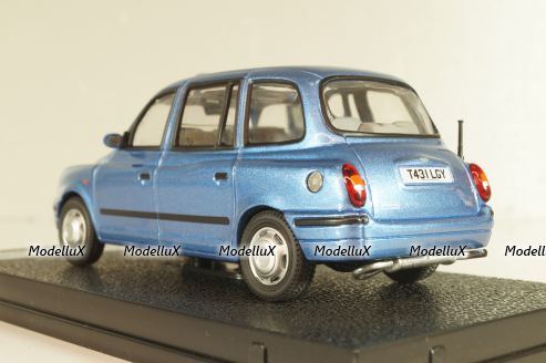 Austin TX1 London Taxi Cab 1998 lightblue-metallic, 10208, Vitesse 1:43