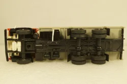 Камаз-53212 бортовой, на резине красный/серый, Арек 1:43