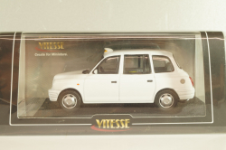 Austin TX1 London Taxi Cab 1998 white, 10207, Vitesse 1:43