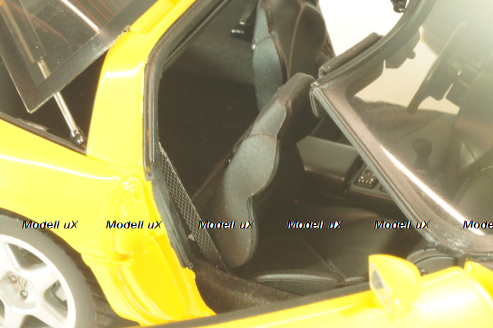 Chevrolet Corvette (C4) ZR-1 1995, yellow, Danbury Mint 1:24