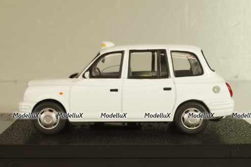 Austin TX1 London Taxi Cab 1998 white, 10207, Vitesse 1:43
