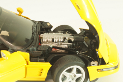Chevrolet Corvette (C4) ZR-1 1995, yellow, Danbury Mint 1:24