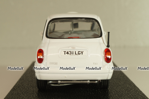 Austin TX1 London Taxi Cab 1998 white, 10207, Vitesse 1:43